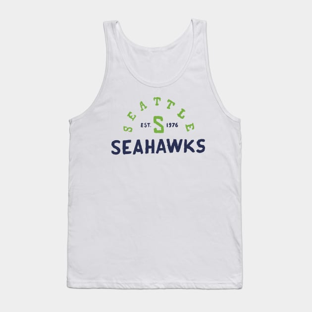 Seattle Seahaaaawks 06 Tank Top by Very Simple Graph